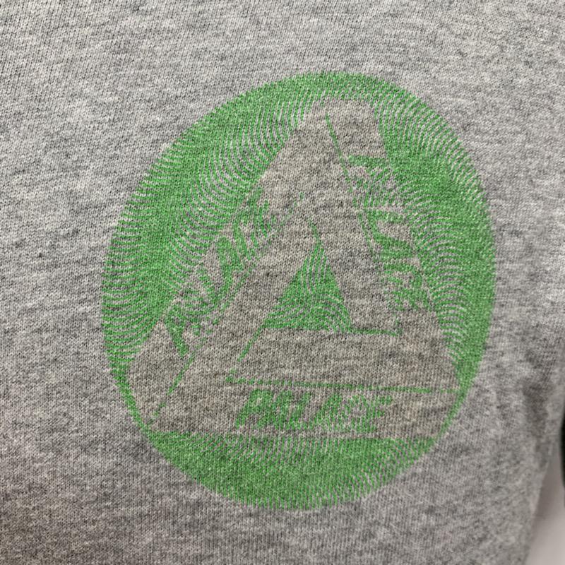 パレス PALACE Tシャツ 半袖 無地 イラスト S 無地 X 灰 / グレー / X 黄緑 / イエローグリーン / X ベージュ / ベージュ / メンズ USED 古着 中古 10029999