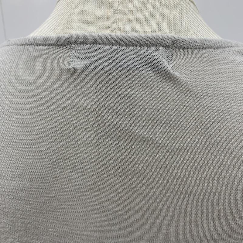 ルスーク LESOUK カーディガン 長袖 2way カーディガン カシュクール 38 無地 灰 / グレー / レディース USED 古着 中古 10030300