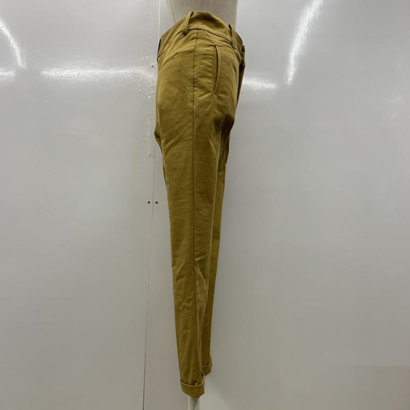 アーバンリサーチ URBAN RESEARCH ボトムス ボトムス WAREHOUSE センタープレスパンツ WH86-24N014 M 無地 黄 / イエロー / レディース USED 古着 中古 10030329
