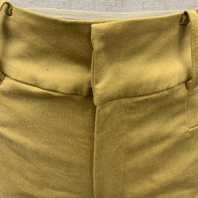 アーバンリサーチ URBAN RESEARCH ボトムス ボトムス WAREHOUSE センタープレスパンツ WH86-24N014 M 無地 黄 / イエロー / レディース USED 古着 中古 10030329