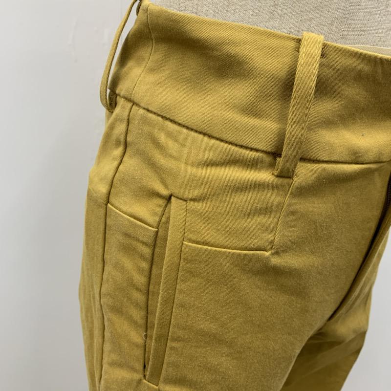 アーバンリサーチ URBAN RESEARCH ボトムス ボトムス WAREHOUSE センタープレスパンツ WH86-24N014 M 無地 黄 / イエロー / レディース USED 古着 中古 10030329