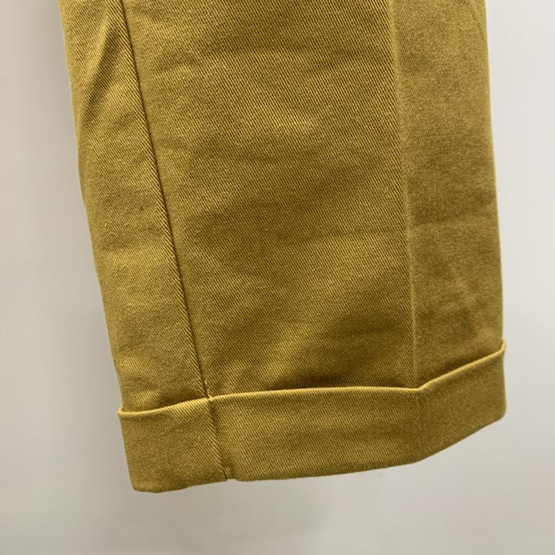 アーバンリサーチ URBAN RESEARCH ボトムス ボトムス WAREHOUSE センタープレスパンツ WH86-24N014 M 無地 黄 / イエロー / レディース USED 古着 中古 10030329