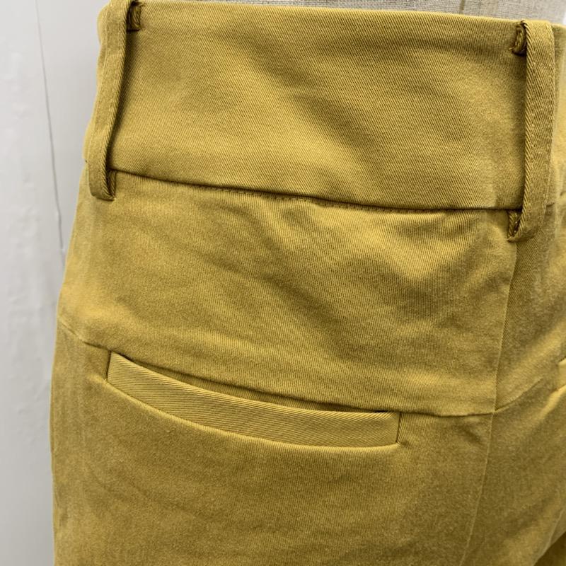 アーバンリサーチ URBAN RESEARCH ボトムス ボトムス WAREHOUSE センタープレスパンツ WH86-24N014 M 無地 黄 / イエロー / レディース USED 古着 中古 10030329