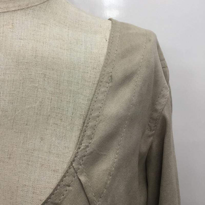 アンタイトル UNTITLED ジャケット、上着 ジャンパー、ブルゾン 2 無地 ベージュ / ベージュ / レディース USED 古着 中古 10030469