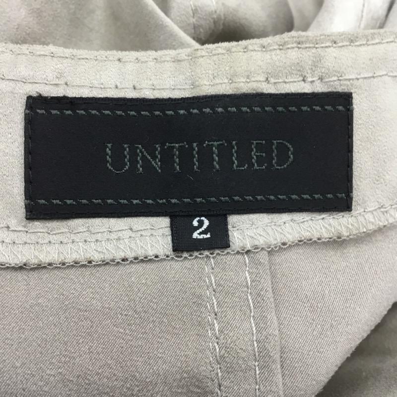 アンタイトル UNTITLED ジャケット、上着 ジャンパー、ブルゾン 2 無地 ベージュ / ベージュ / レディース USED 古着 中古 10030469
