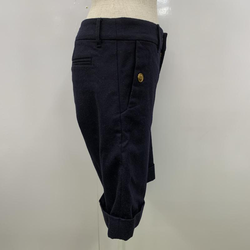 スピック アンド スパン Spick and Span パンツ ショートパンツ 36 無地 紺 / ネイビー / レディース USED 古着 中古 10030473
