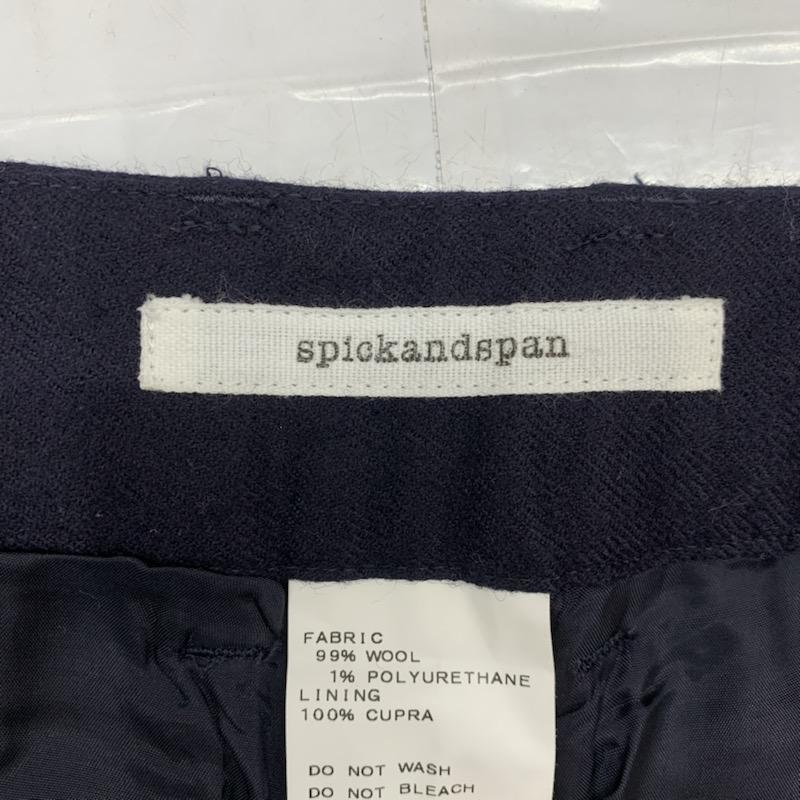 スピック アンド スパン Spick and Span パンツ ショートパンツ 36 無地 紺 / ネイビー / レディース USED 古着 中古 10030473