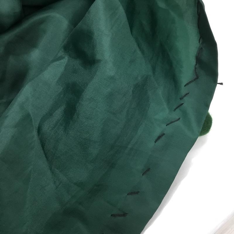 ナチュラルビューティーベーシック NATURAL BEAUTY BASIC スカート ミニスカート フレアミニスカート XS 無地 緑 / グリーン / レディース USED 古着 中古 10030510