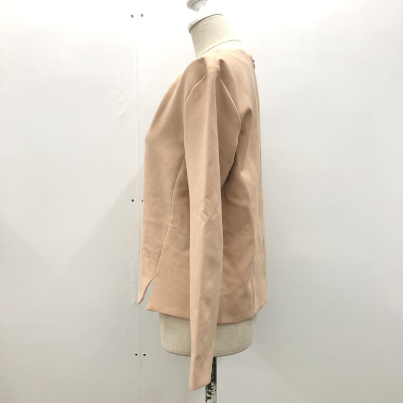 ロペ ROPE' カットソー 長袖 Vネック長袖カットソー 無地 36 無地 桃 / ピンク /  レディース USED 古着 中古 10030677