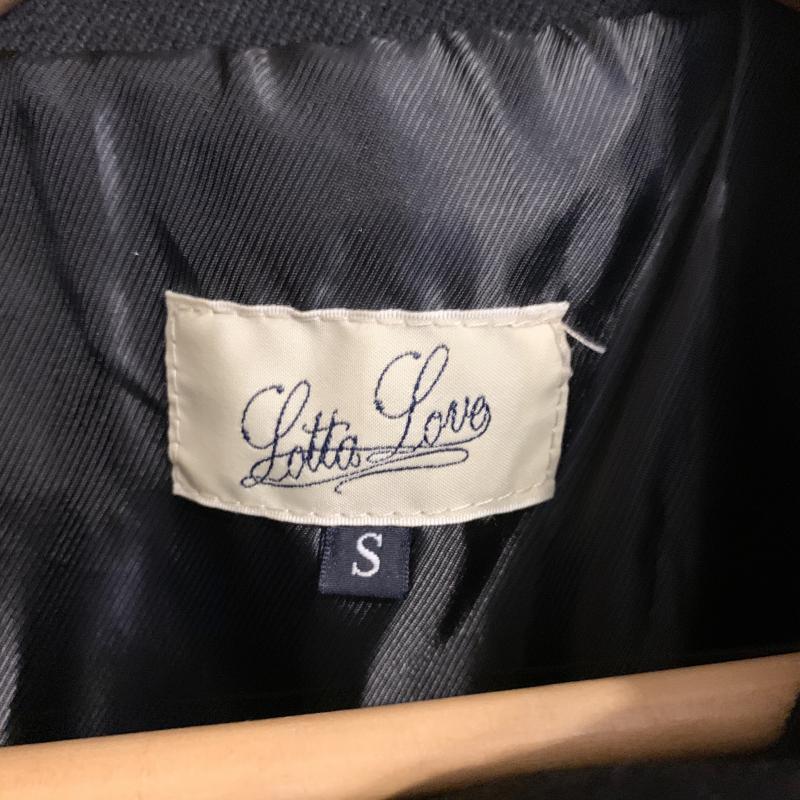 ロッタラブ LOTTALOVE コート コート一般 S 無地 黒 / ブラック / レディース USED 古着 中古 10031010
