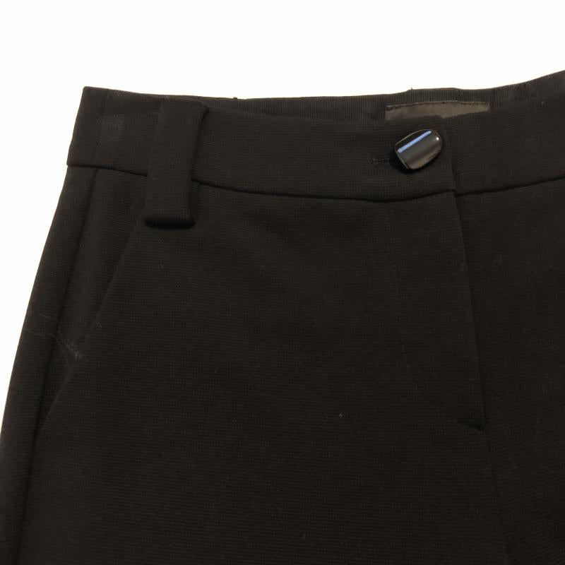 エンポリオアルマーニ EMPORIO ARMANI パンツ スラックス 38 無地 黒 / ブラック / レディース USED 古着 中古 10031050