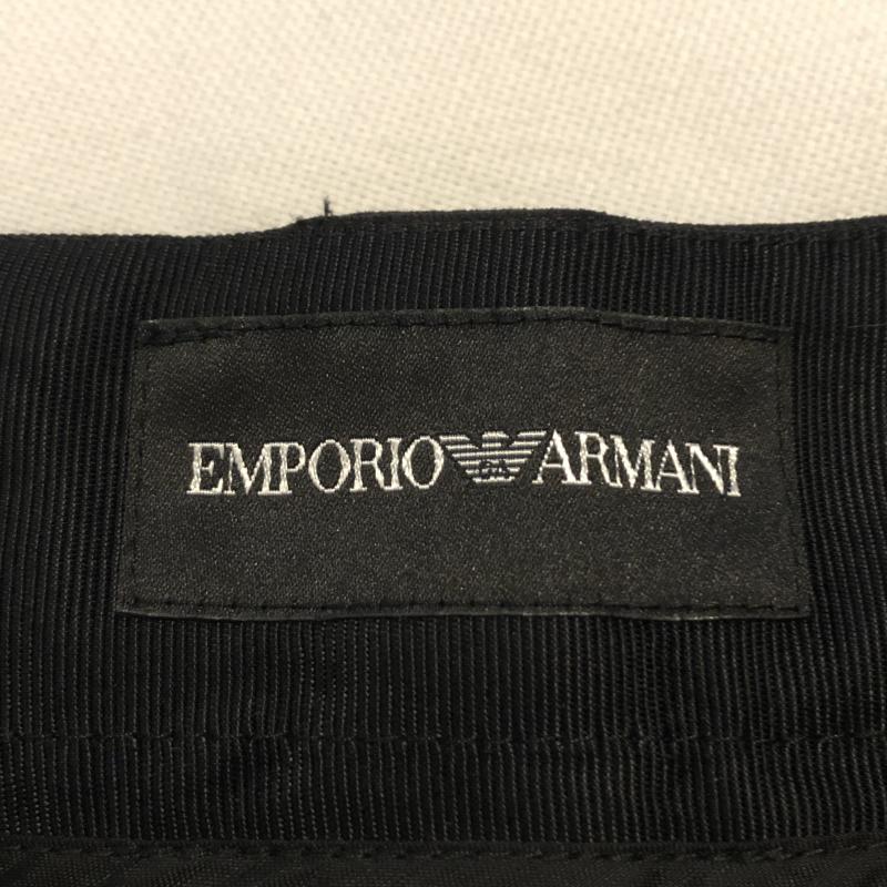 エンポリオアルマーニ EMPORIO ARMANI パンツ スラックス 38 無地 黒 / ブラック / レディース USED 古着 中古 10031050