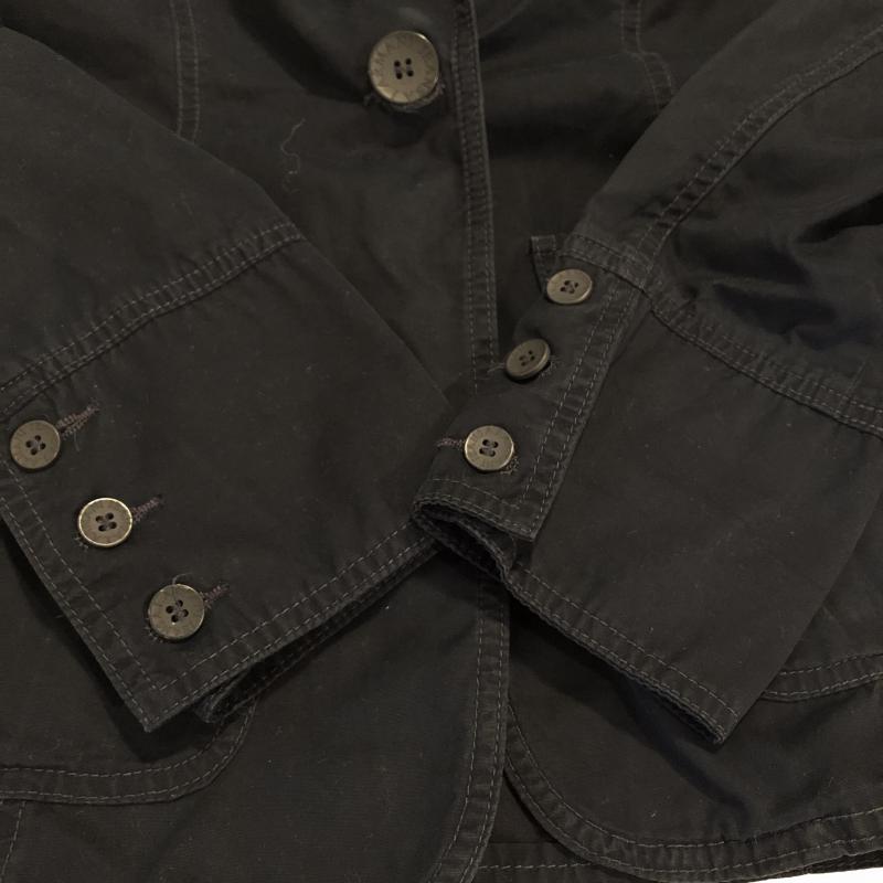 アルマーニジーンズ ARMANI JEANS ジャケット、上着 ジャケット、ブレザー コットンジャケット 無地 紺 / ネイビー / レディース USED 古着 中古 10031070