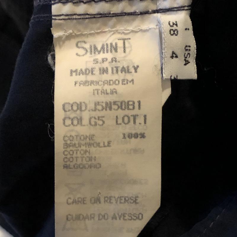 アルマーニジーンズ ARMANI JEANS ジャケット、上着 ジャケット、ブレザー コットンジャケット 無地 紺 / ネイビー / レディース USED 古着 中古 10031070