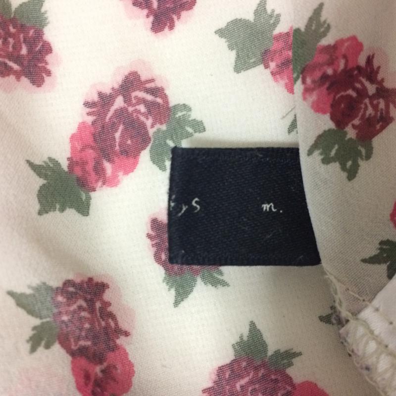 アパートバイローリーズ apart by lowrys カットソー 長袖 販売不可 M 花柄 レディース USED 古着 中古 10031072