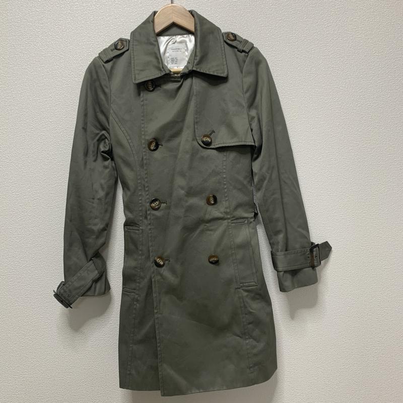 ページボーイ PAGEBOY コート トレンチコート ミドル丈トレンチコート M 無地 カーキ / カーキ / レディース USED 古着 中古 10031135