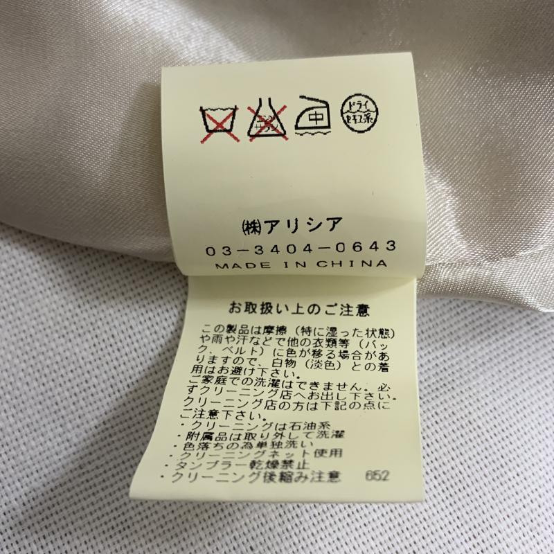 ページボーイ PAGEBOY コート トレンチコート ミドル丈トレンチコート M 無地 カーキ / カーキ / レディース USED 古着 中古 10031135