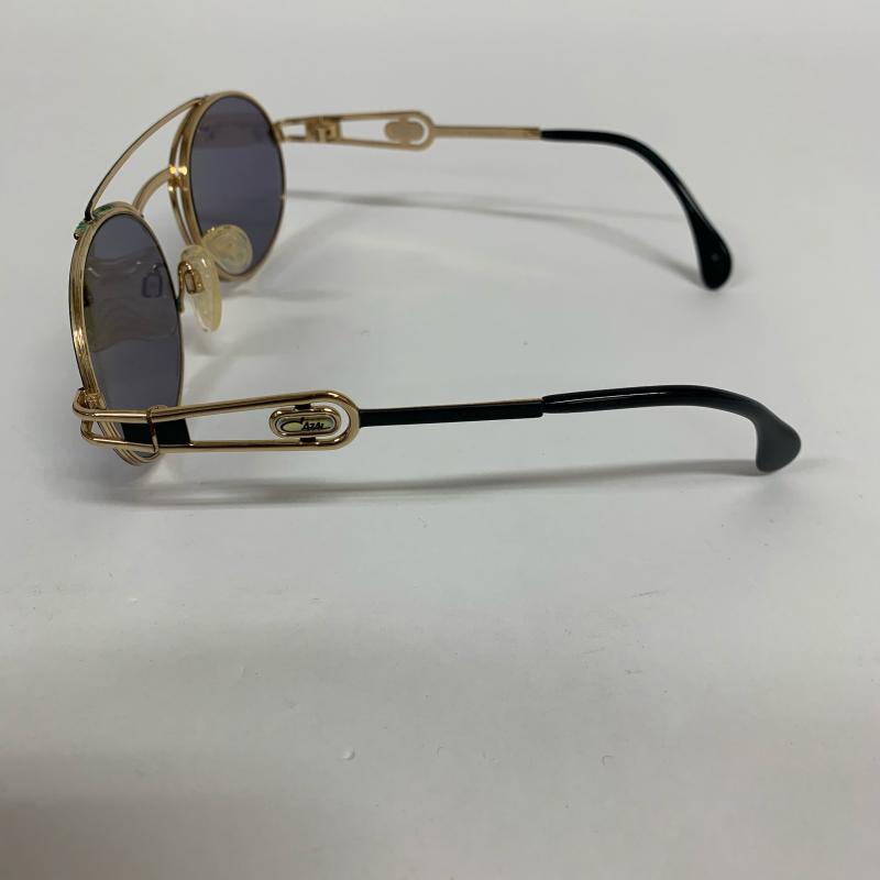 カザール CAZAL めがね・サングラス サングラス MOD965 無地 黒 / ブラック / X 金 / ゴールド / メンズ USED 古着 中古 10031149