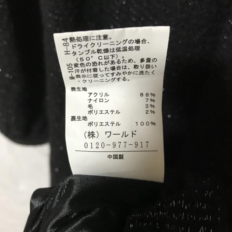 ハッシュアッシュ HusHusH ワンピース ひざ丈スカート 1 無地 黒 / ブラック / レディース USED 古着 中古 10031232