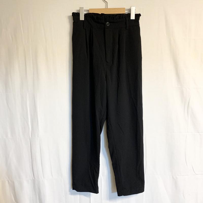 エムズエキサイト EMSEXCITE パンツ スラックス M 無地 黒 / ブラック / レディース USED 古着 中古 10031298