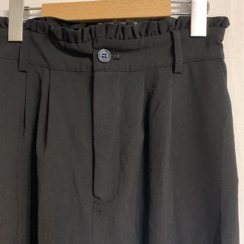 エムズエキサイト EMSEXCITE パンツ スラックス M 無地 黒 / ブラック / レディース USED 古着 中古 10031298