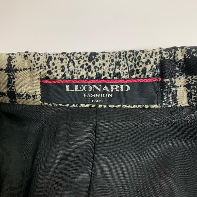 レオナール LEONARD ジャケット、上着 ジャケット、ブレザー 無地 X インディゴ / インディゴ / X ベージュ / ベージュ / X 黒 / ブラック / レディース USED 古着 中古 10031308
