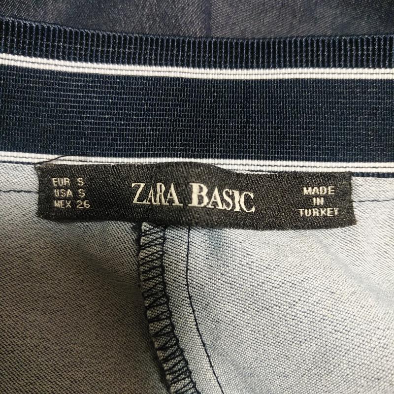 ザラベーシック ZARA BASIC ボトムス ボトムス ジョガーパンツ S 無地 紺 / ネイビー / レディース USED 古着 中古 10031350