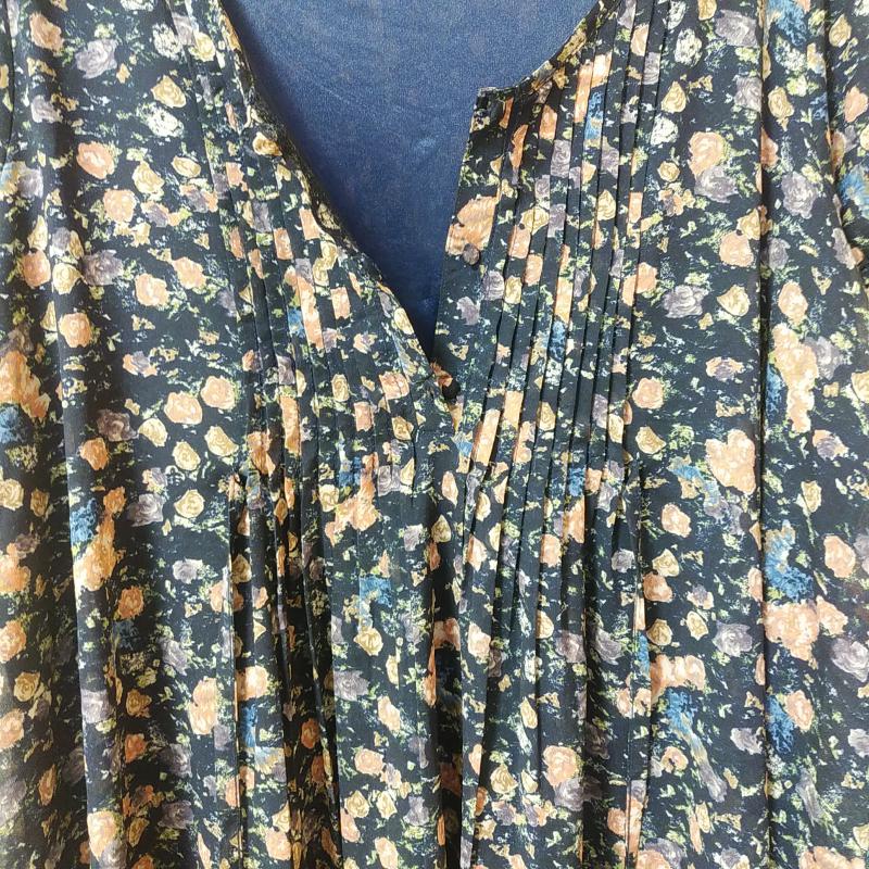 アパートバイローリーズ apart by lowrys ワンピース ミニスカート チュニック M 花柄 マルチカラー / マルチカラー / レディース USED 古着 中古 10031358