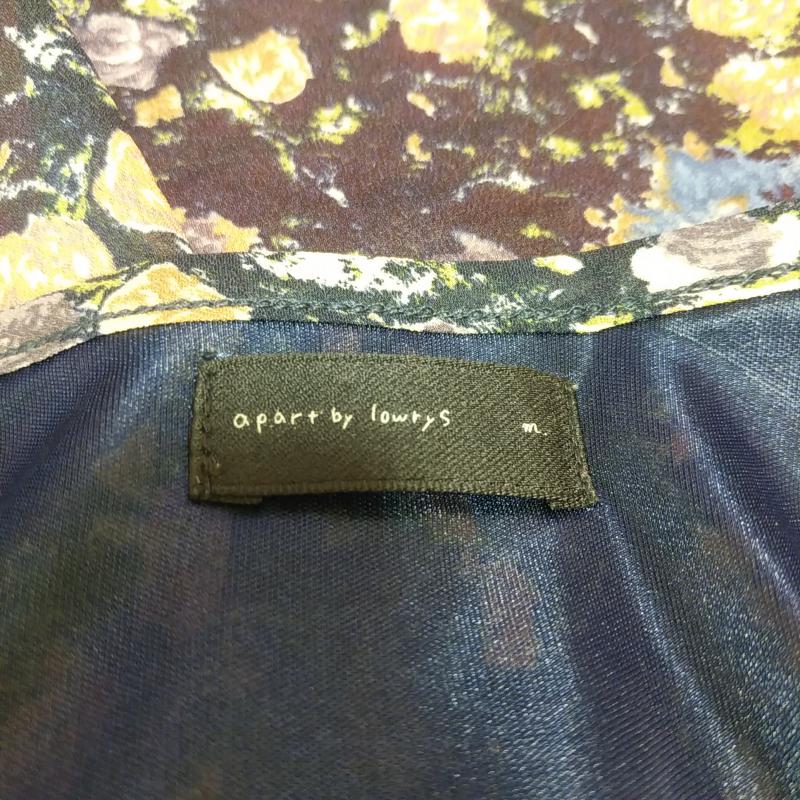 アパートバイローリーズ apart by lowrys ワンピース ミニスカート チュニック M 花柄 マルチカラー / マルチカラー / レディース USED 古着 中古 10031358