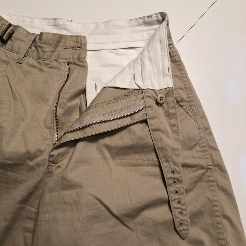アーバンリサーチ URBAN RESEARCH パンツ キュロット 36 無地 ベージュ / ベージュ / レディース USED 古着 中古 10031407