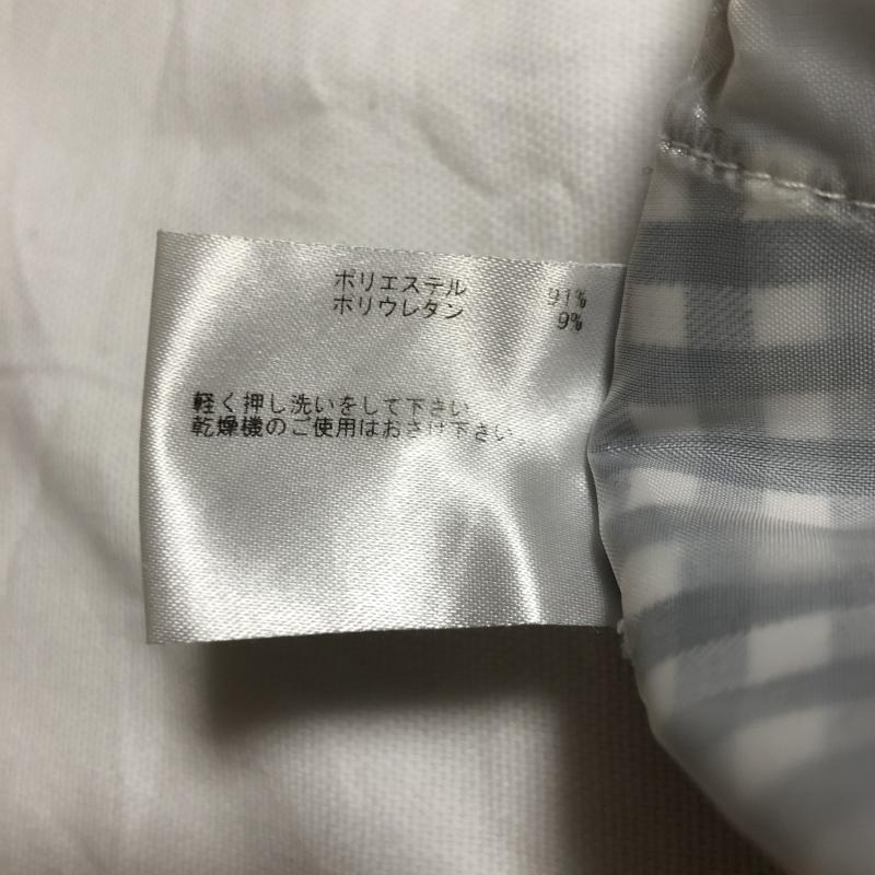 トゥエルブ アジェンダ 12Twelve Agenda パンツ スラックス 36 チェック 白 / ホワイト / X 黒 / ブラック / レディース USED 古着 中古 10031427