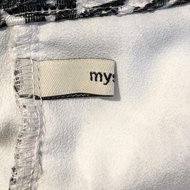ミスティック mystic パンツ キュロット 2 白 / ホワイト / X 黒 / ブラック / レディース USED 古着 中古 10031436