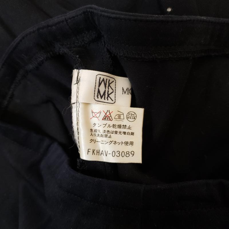 MKミッシェルクラン MK MICHEL KLEIN スカート ひざ丈スカート 36 無地 黒 / ブラック / レディース USED 古着 中古 10031537