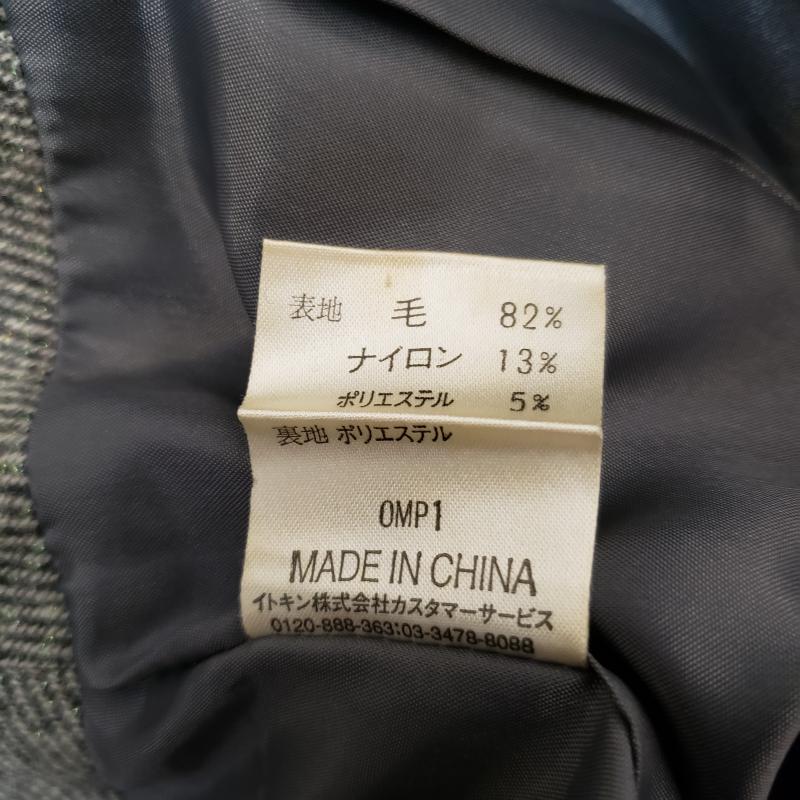 MKミッシェルクラン MK MICHEL KLEIN スカート ひざ丈スカート 38 無地 灰 / グレー / レディース USED 古着 中古 10031539