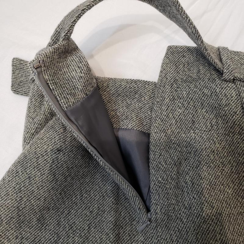 MKミッシェルクラン MK MICHEL KLEIN スカート ひざ丈スカート 38 無地 灰 / グレー / レディース USED 古着 中古 10031539