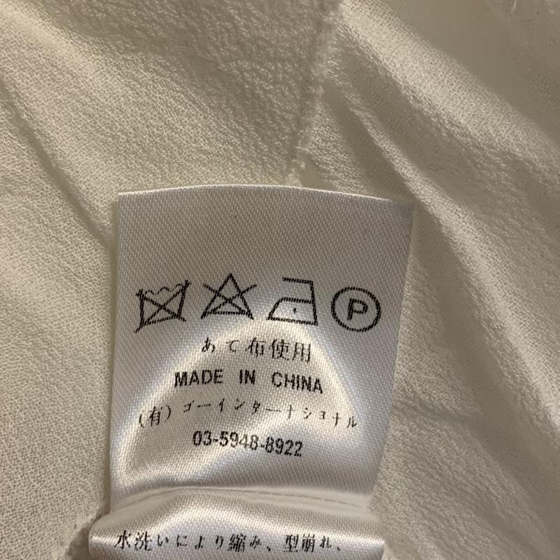 クリスプ Crisp カットソー 長袖 プルオーバーブラウス FREE 無地 白 / ホワイト /  レディース USED 古着 中古 10031542