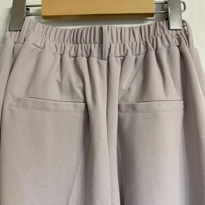 ナチュラルクチュール natural couture パンツ スラックス FREE 無地 紫 / パープル / レディース USED 古着 中古 10031548