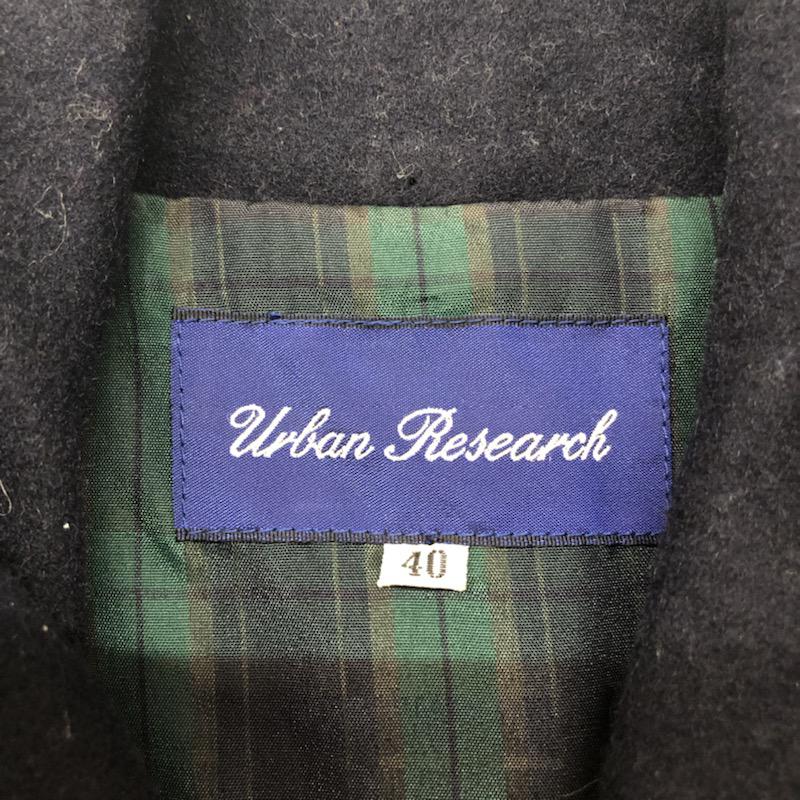 アーバンリサーチ URBAN RESEARCH コート コート一般 40 無地 紺 / ネイビー / メンズ USED 古着 中古 10031726