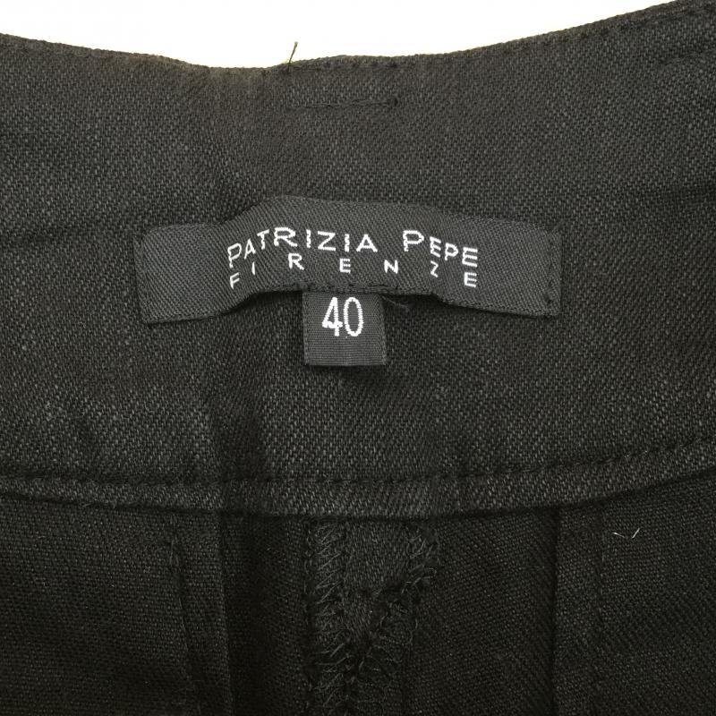パトリッツァペペ PATRIZIA-PEPE パンツ ショートパンツ 40 黒 / ブラック / レディース USED 古着 中古 10031773