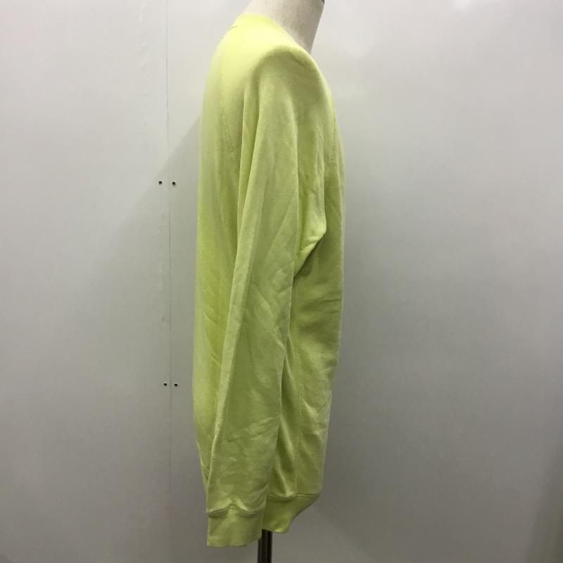 ディーゼル DIESEL カットソー 長袖 無地 Vネック S 無地 黄 / イエロー / メンズ USED 古着 中古 10031794