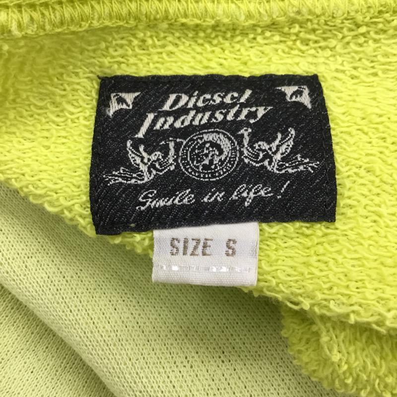ディーゼル DIESEL カットソー 長袖 無地 Vネック S 無地 黄 / イエロー / メンズ USED 古着 中古 10031794