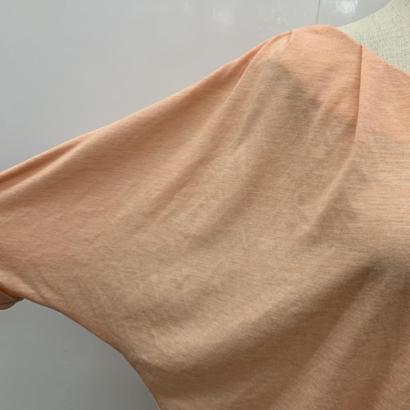 フリーズフレーズ FREE'S PHRASE カットソー 半袖 無地 M 無地 桃 / ピンク / X アイボリー / アイボリー /  レディース USED 古着 中古 10031824