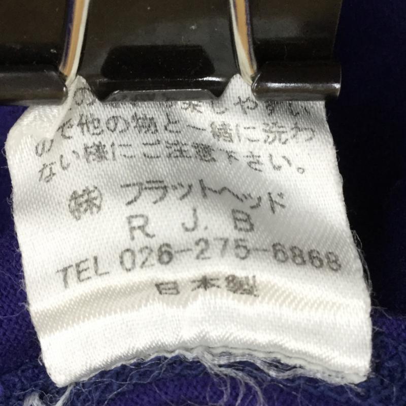 アールジェイビー R.J.B カットソー 長袖 S ワンポイント 青 / ブルー / メンズ USED 古着 中古 10031882