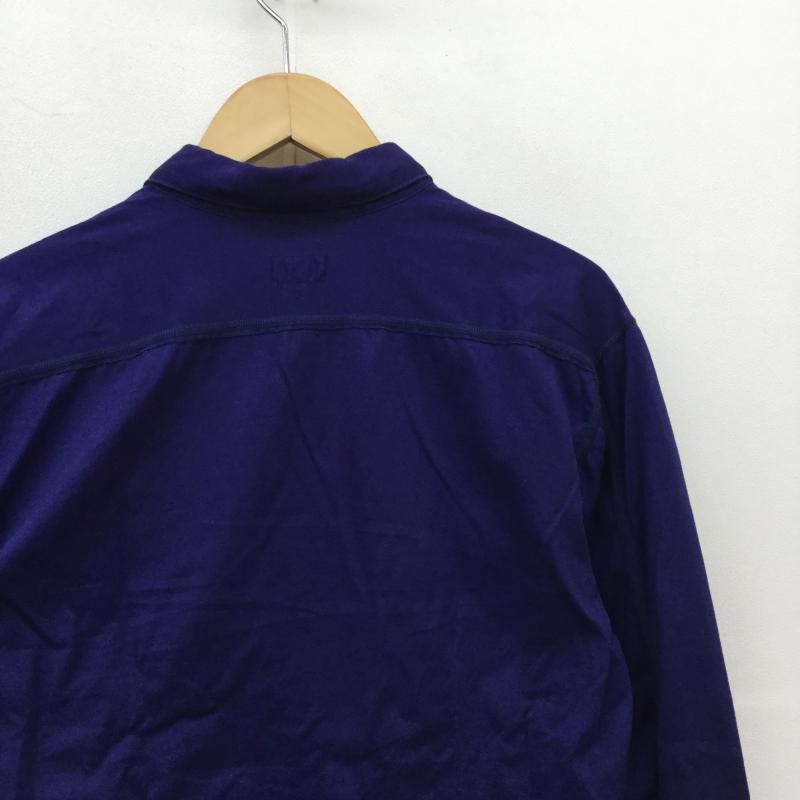 アールジェイビー R.J.B カットソー 長袖 S ワンポイント 青 / ブルー / メンズ USED 古着 中古 10031882