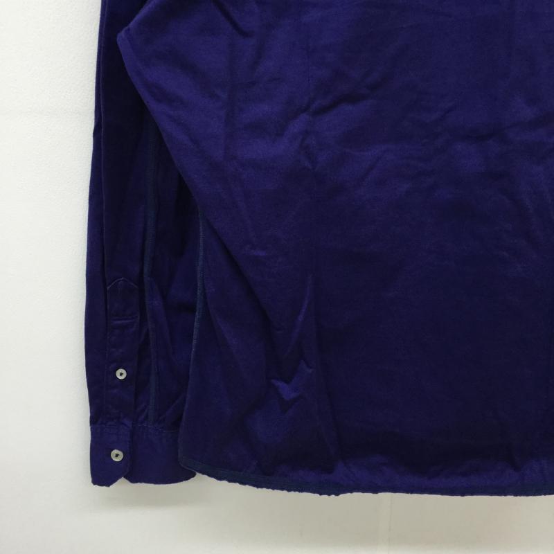 アールジェイビー R.J.B カットソー 長袖 S ワンポイント 青 / ブルー / メンズ USED 古着 中古 10031882