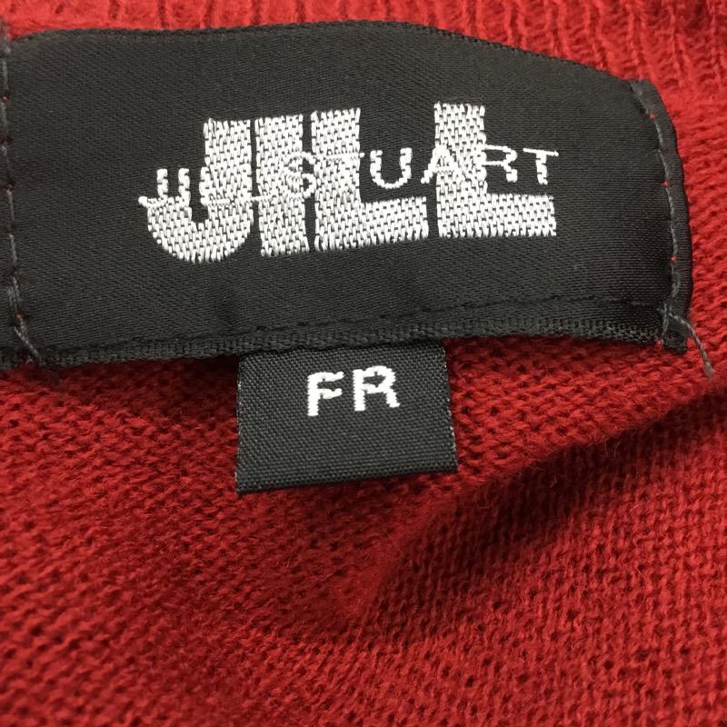 ジルスチュアート JILLSTUART カーディガン 長袖 無地 FREE 無地 赤 / レッド / レディース USED 古着 中古 10031903