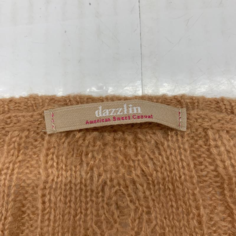 ダズリン dazzlin ニット、セーター 長袖 無地 ケーブル編み FREE 無地 桃 / ピンク / レディース USED 古着 中古 10032005