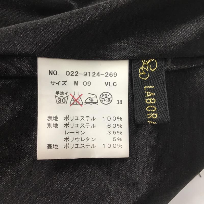ラボラトリーワーク laboratory work スカート ミニスカート M 無地 黒 / ブラック / レディース USED 古着 中古 10032043