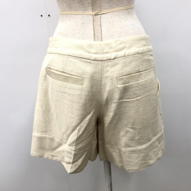 レイビームス Ray BEAMS パンツ ショートパンツ 1 無地 白 / ホワイト / レディース USED 古着 中古 10032054