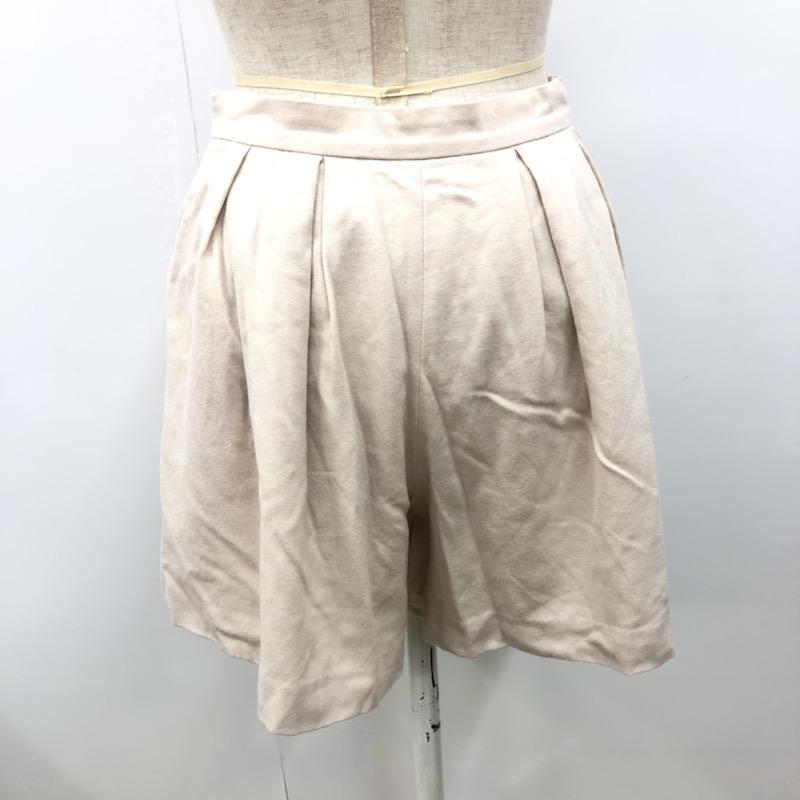 バナーバレット BANNER BARRETT パンツ ショートパンツ 36 無地 ベージュ / ベージュ / レディース USED 古着 中古 10032056